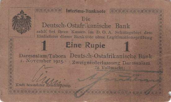 1 Rupie 1915 ro.917c Q